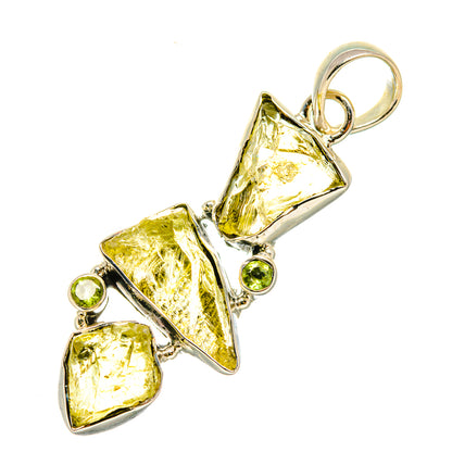 Green Amethyst Pendants handcrafted by Ana Silver Co - PD6232