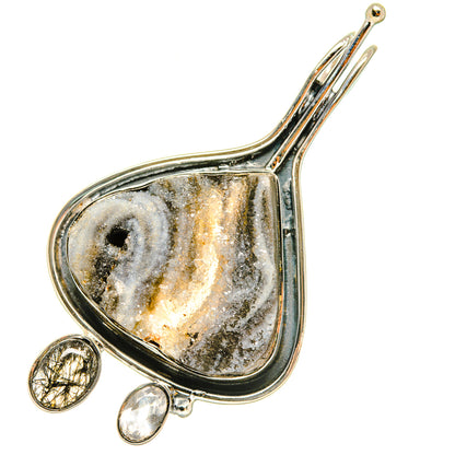 Desert Druzy Pendants handcrafted by Ana Silver Co - PD6239