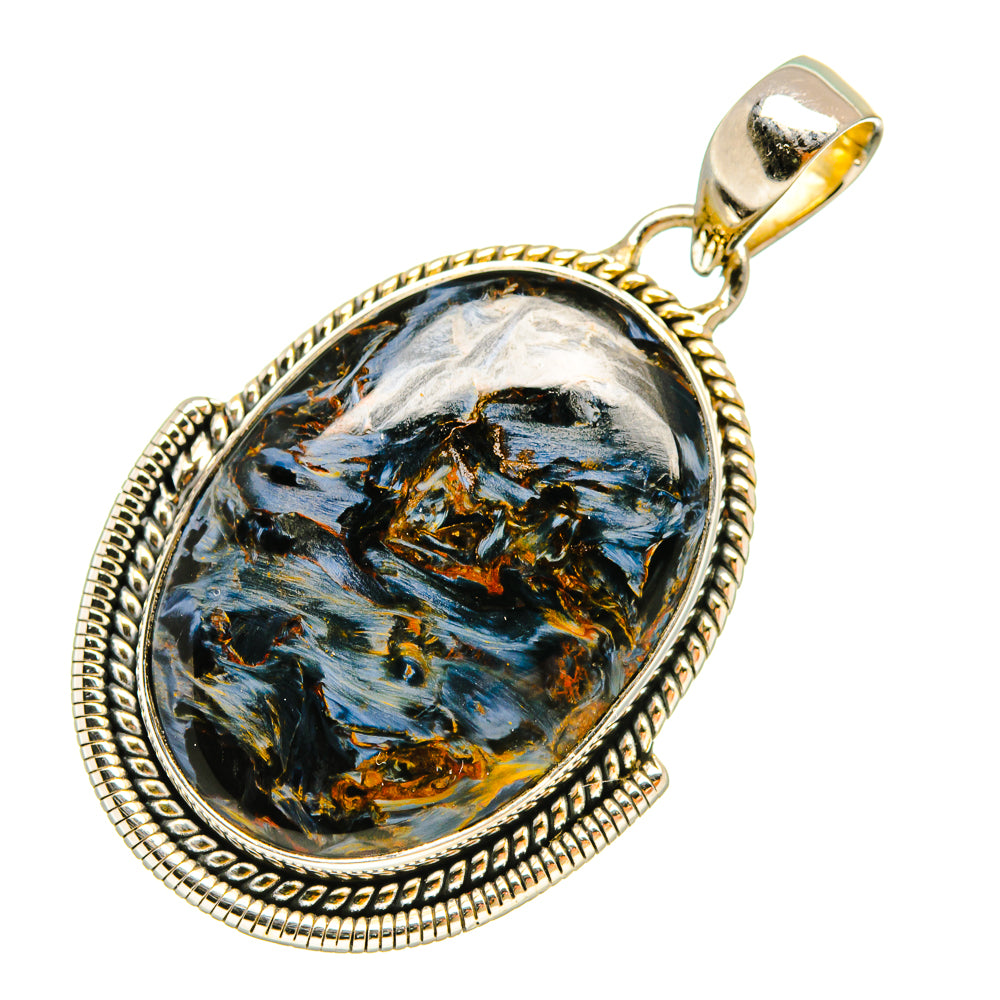 Pietersite Pendants handcrafted by Ana Silver Co - PD6280