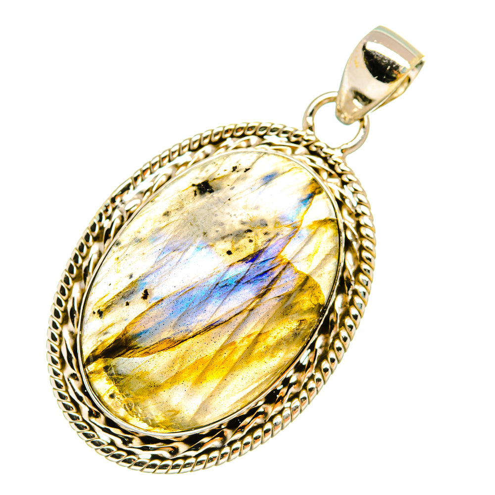 Labradorite Pendants handcrafted by Ana Silver Co - PD6284