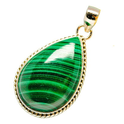Malachite Pendants handcrafted by Ana Silver Co - PD6288