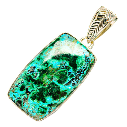 Chrysocolla Pendants handcrafted by Ana Silver Co - PD6291