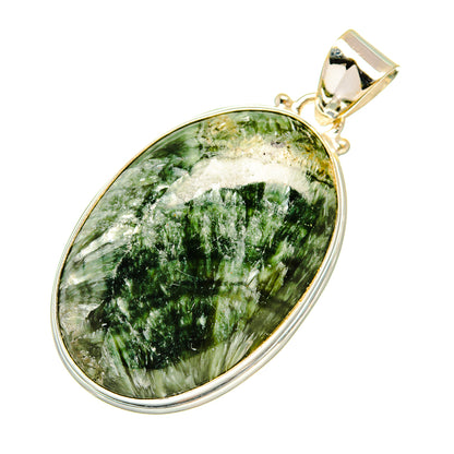 Seraphinite Pendants handcrafted by Ana Silver Co - PD6303