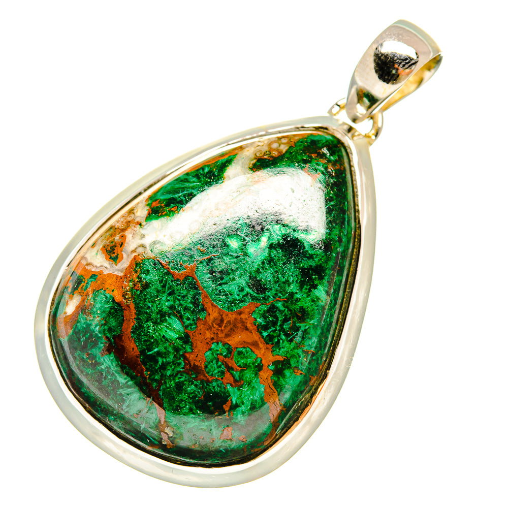 Chrysocolla Pendants handcrafted by Ana Silver Co - PD6304