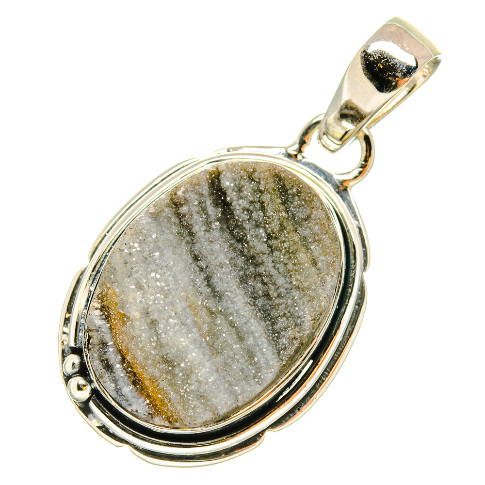Desert Druzy Pendants handcrafted by Ana Silver Co - PD6318