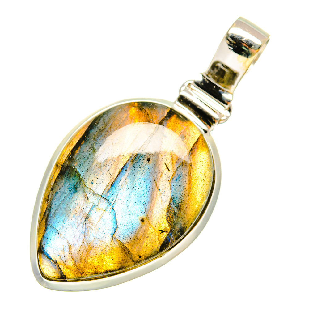 Labradorite Pendants handcrafted by Ana Silver Co - PD6322