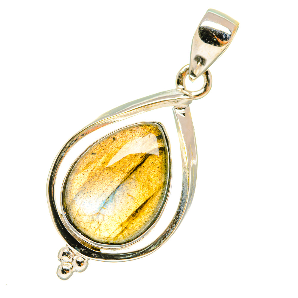 Labradorite Pendants handcrafted by Ana Silver Co - PD6326