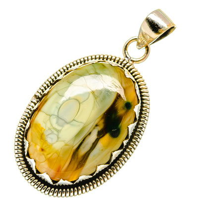 Willow Creek Jasper Pendants handcrafted by Ana Silver Co - PD6346