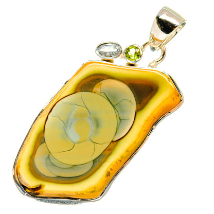 Willow Creek Jasper Pendants handcrafted by Ana Silver Co - PD6352
