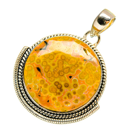 Ocean Jasper Pendants handcrafted by Ana Silver Co - PD6353
