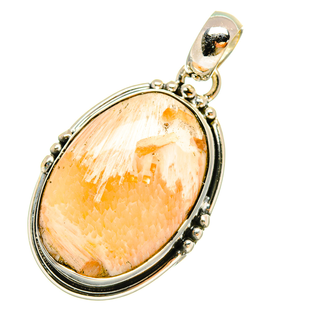 Scolecite Pendants handcrafted by Ana Silver Co - PD6357