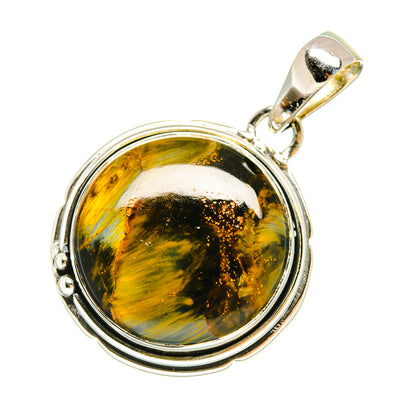 Pietersite Pendants handcrafted by Ana Silver Co - PD6364