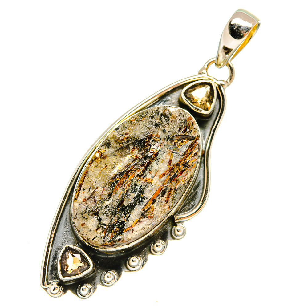Astrophyllite Pendants handcrafted by Ana Silver Co - PD6365