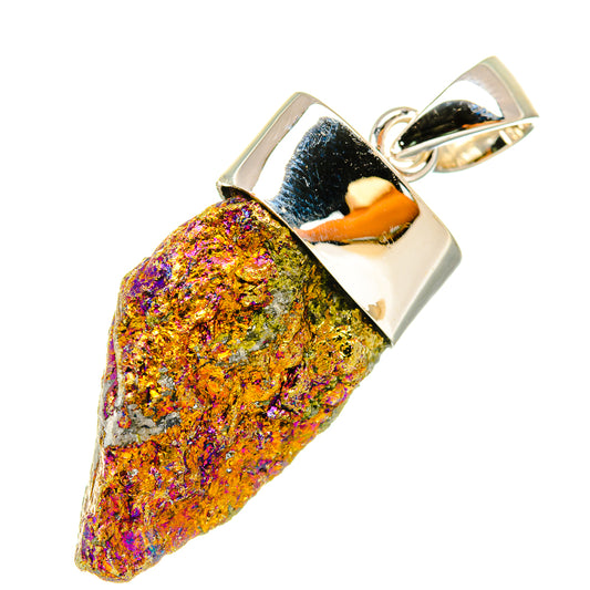 Titanium Druzy Pendants handcrafted by Ana Silver Co - PD6383