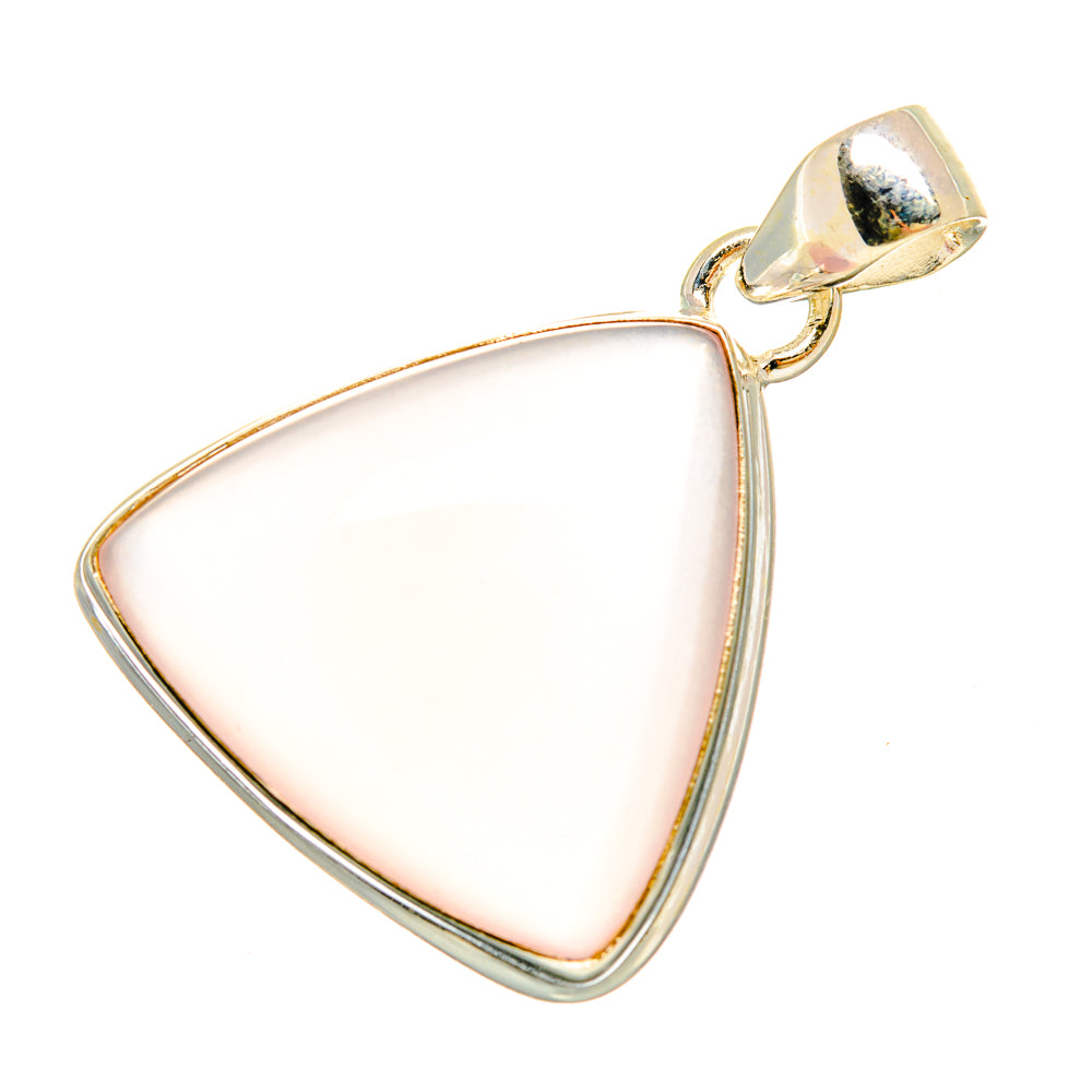 Rose Quartz Pendants handcrafted by Ana Silver Co - PD6386