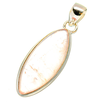 Rose Quartz Pendants handcrafted by Ana Silver Co - PD6391