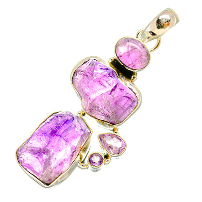 Amethyst Pendants handcrafted by Ana Silver Co - PD6413