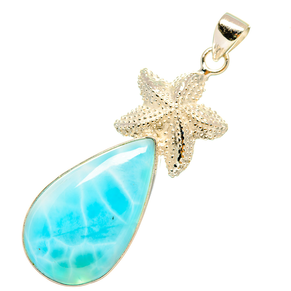 Larimar Pendants handcrafted by Ana Silver Co - PD6423