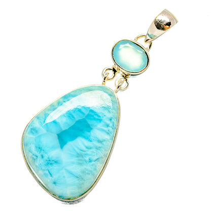 Larimar Pendants handcrafted by Ana Silver Co - PD6424