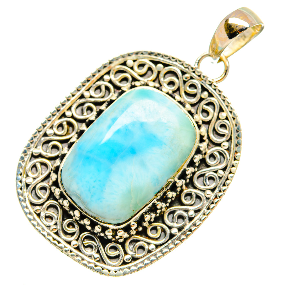 Larimar Pendants handcrafted by Ana Silver Co - PD6425