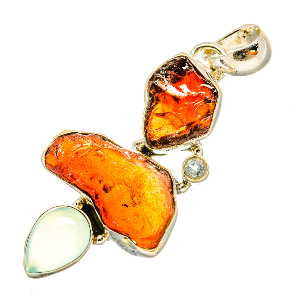Garnet Pendants handcrafted by Ana Silver Co - PD6432