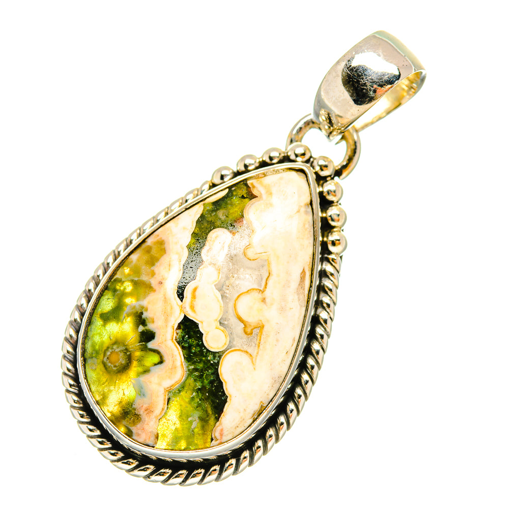 Ocean Jasper Pendants handcrafted by Ana Silver Co - PD6434
