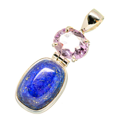 Lapis Lazuli Pendants handcrafted by Ana Silver Co - PD6451