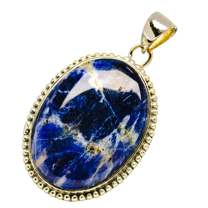 Sodalite Pendants handcrafted by Ana Silver Co - PD6454