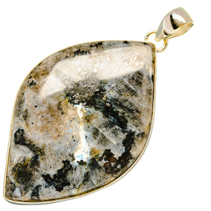Gabbro Stone Pendants handcrafted by Ana Silver Co - PD6457