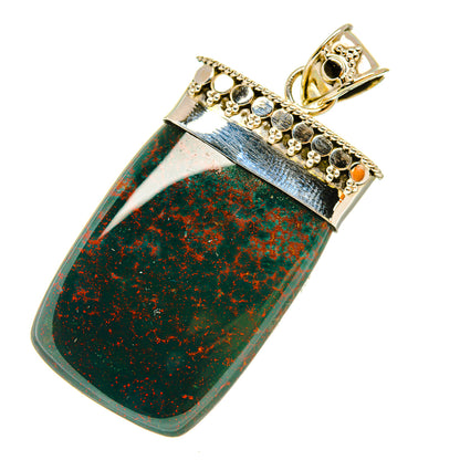 Bloodstone Pendants handcrafted by Ana Silver Co - PD6458