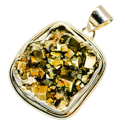 Bismuth Crystal Pendants handcrafted by Ana Silver Co - PD6462