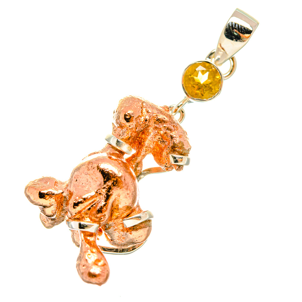 Splash Copper Pendants handcrafted by Ana Silver Co - PD6464