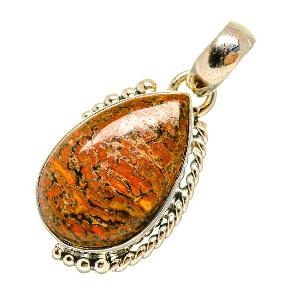 Dinosaur Bone Pendants handcrafted by Ana Silver Co - PD6474