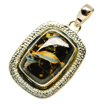 Pietersite Pendants handcrafted by Ana Silver Co - PD6482