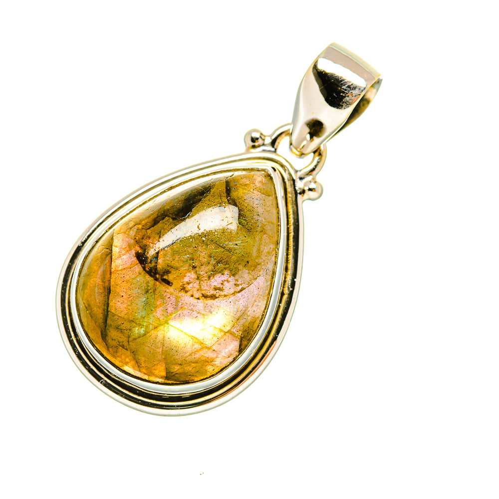 Labradorite Pendants handcrafted by Ana Silver Co - PD6510