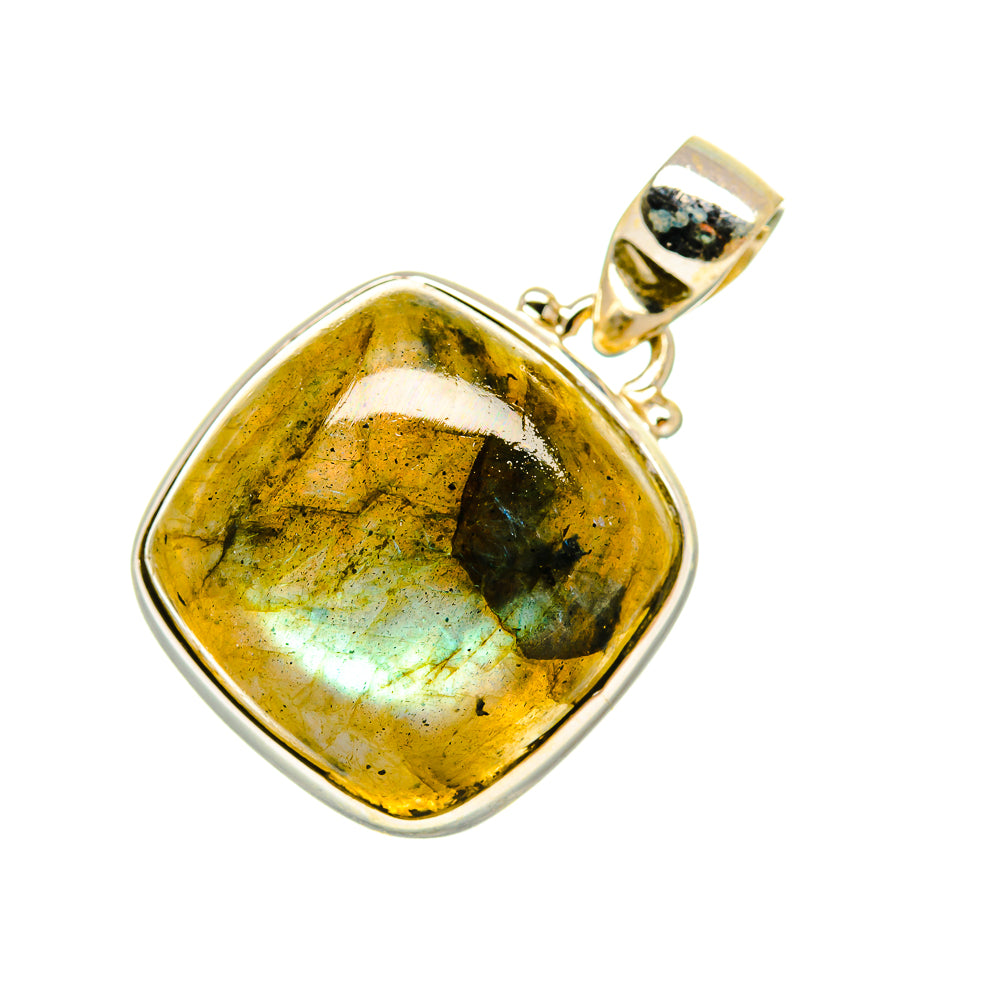 Labradorite Pendants handcrafted by Ana Silver Co - PD6513 - Photo 2