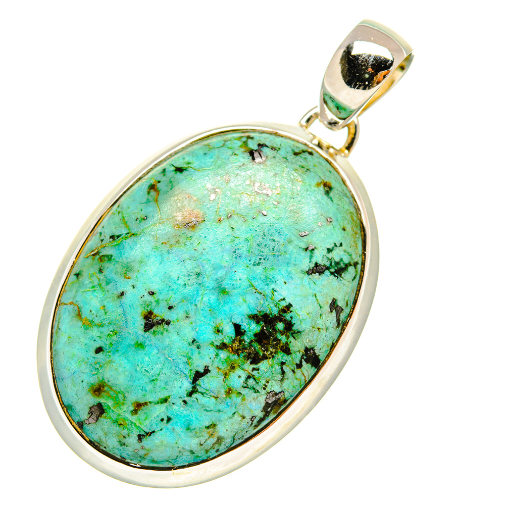 Arizona Turquoise Pendants handcrafted by Ana Silver Co - PD6529
