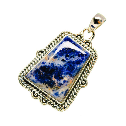 Sodalite Pendants handcrafted by Ana Silver Co - PD6559