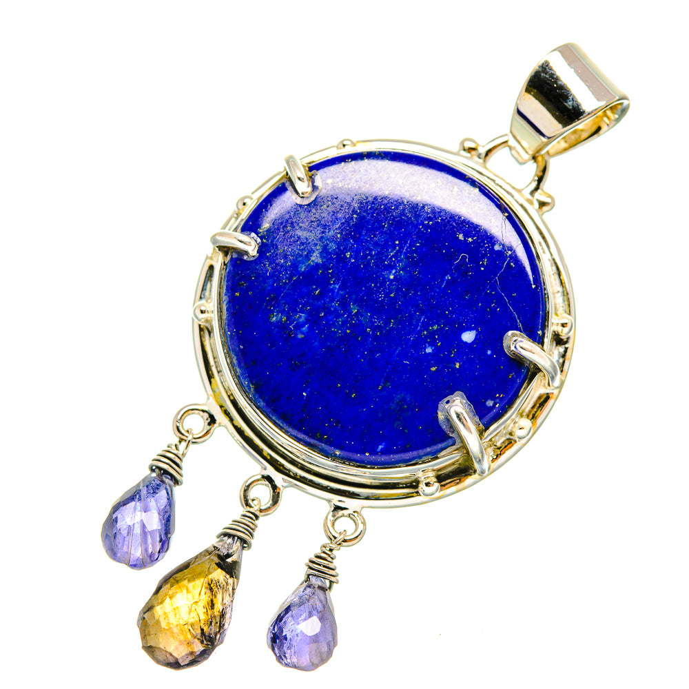Lapis Lazuli Pendants handcrafted by Ana Silver Co - PD6565