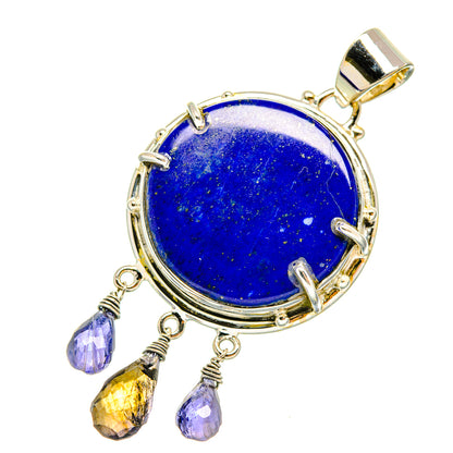 Lapis Lazuli Pendants handcrafted by Ana Silver Co - PD6565