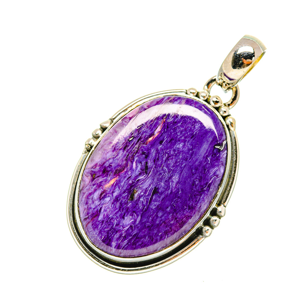 Charoite Pendants handcrafted by Ana Silver Co - PD6576