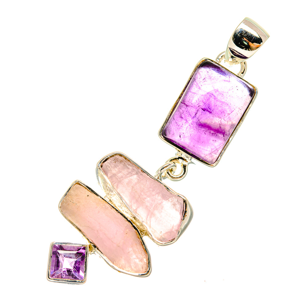 Amethyst Pendants handcrafted by Ana Silver Co - PD6582