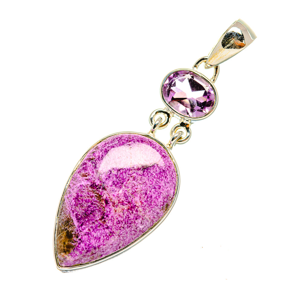 Stichtite Pendants handcrafted by Ana Silver Co - PD6590