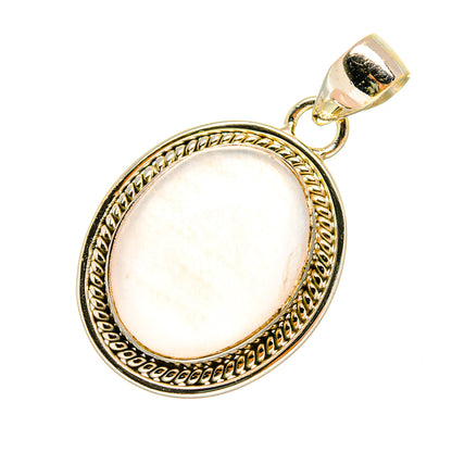 Rose Quartz Pendants handcrafted by Ana Silver Co - PD6600