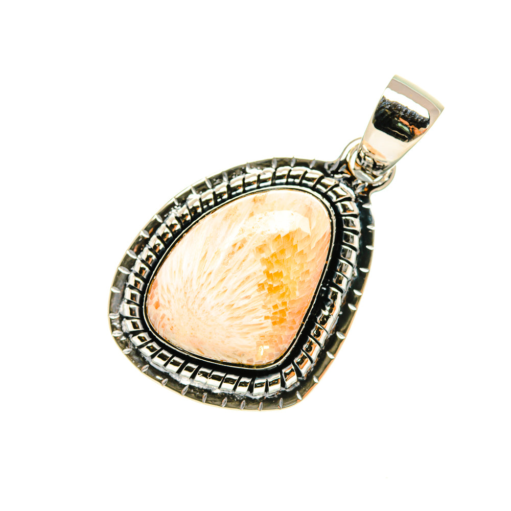 Scolecite Pendants handcrafted by Ana Silver Co - PD6613 - Photo 2