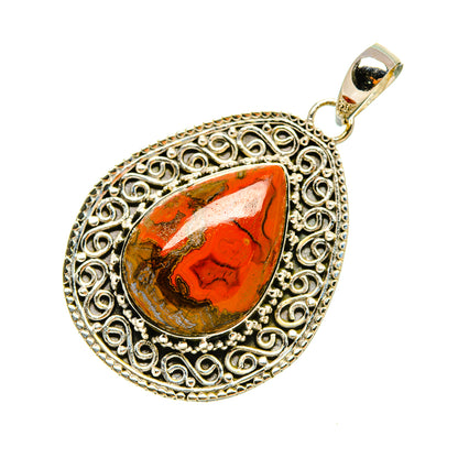 Red Jasper Pendants handcrafted by Ana Silver Co - PD6624