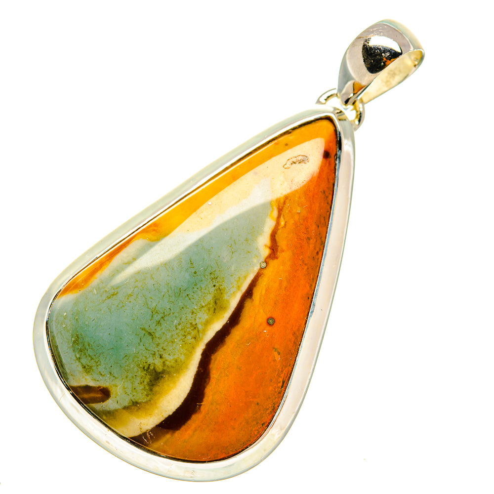 Willow Creek Jasper Pendants handcrafted by Ana Silver Co - PD6636