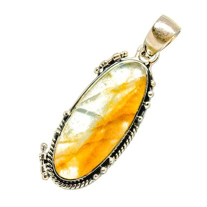 Peruvian Opal Pendants handcrafted by Ana Silver Co - PD6637