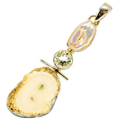 Solar Quartz Pendants handcrafted by Ana Silver Co - PD6647