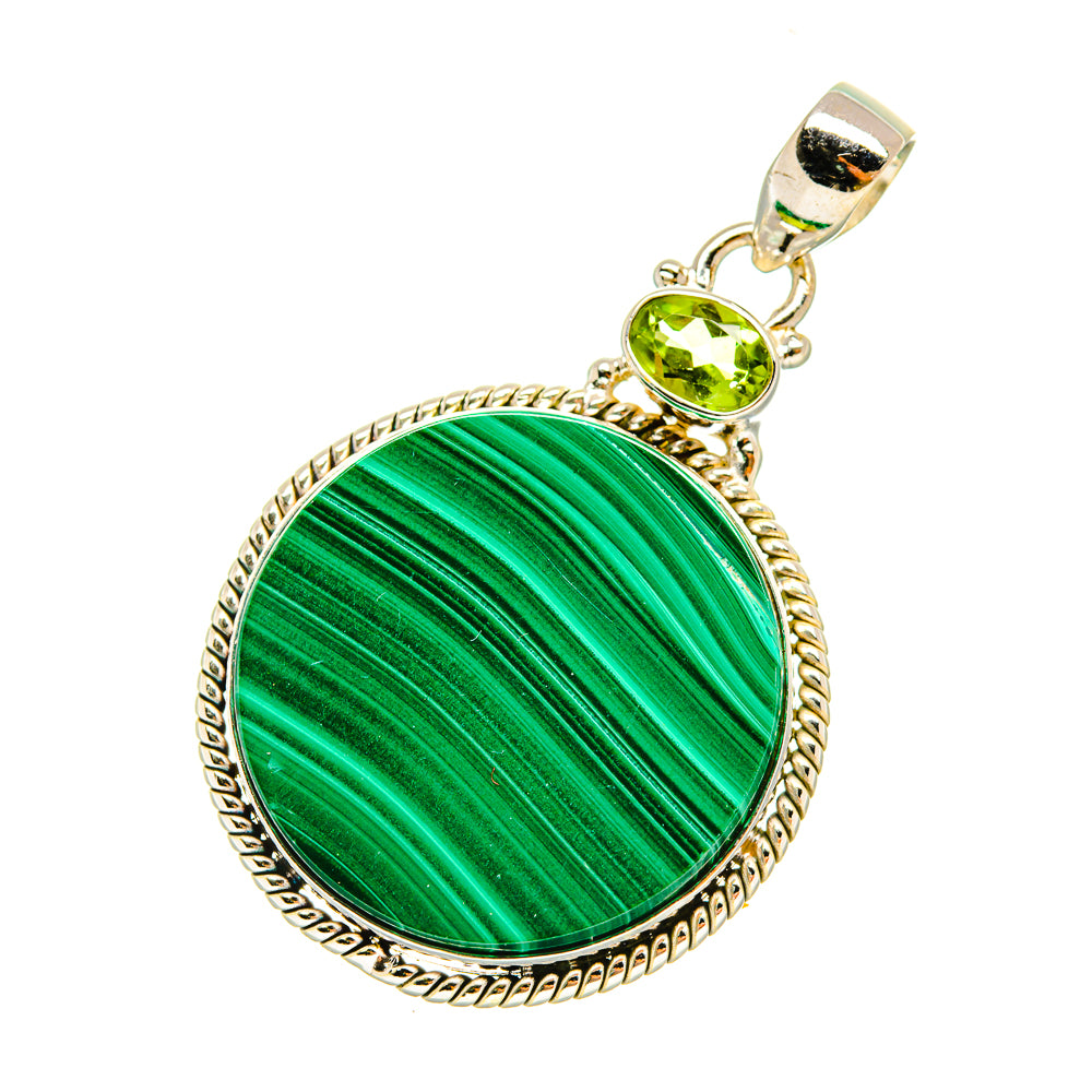 Malachite Pendants handcrafted by Ana Silver Co - PD6653